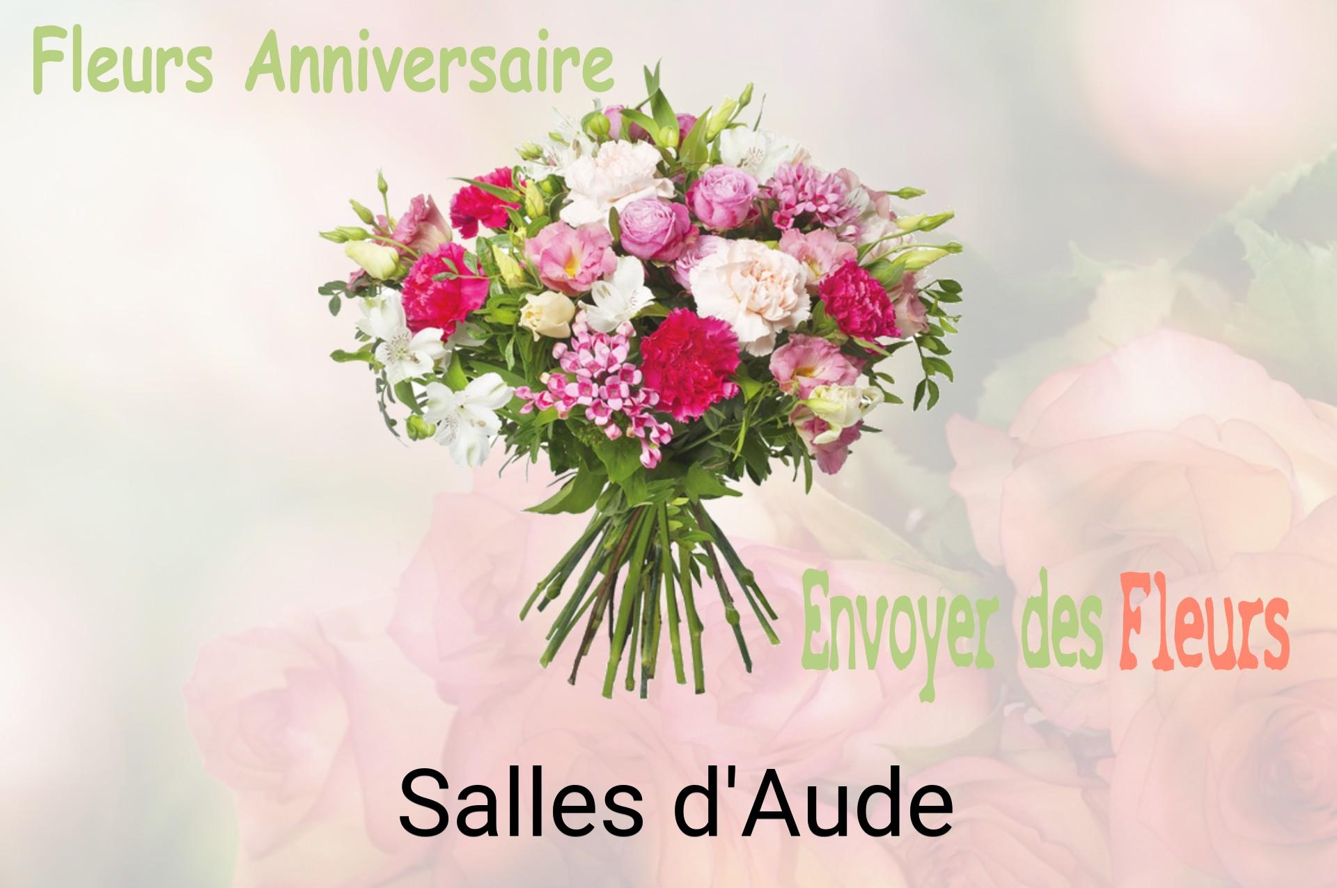 Bouquet de fleurs d’anniversaire livré à Salles-d'Aude